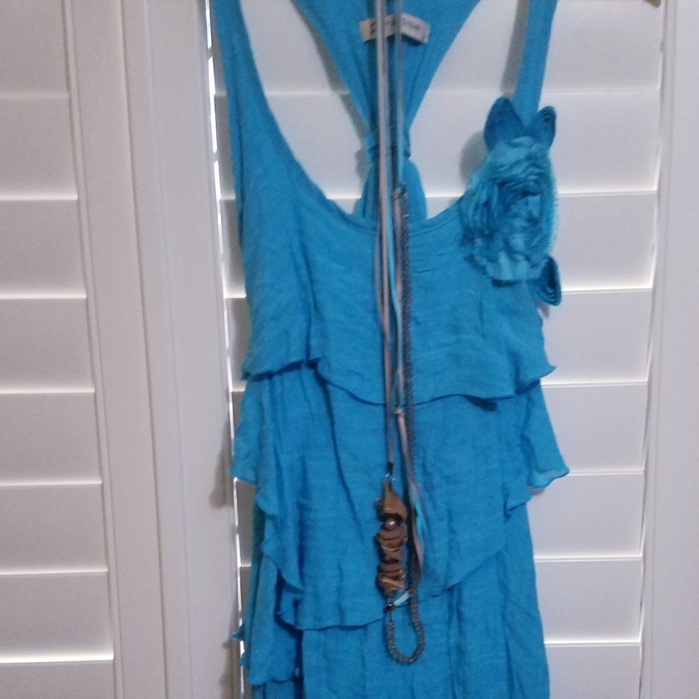 Flirty Fun Turquoise Dress by Paradise